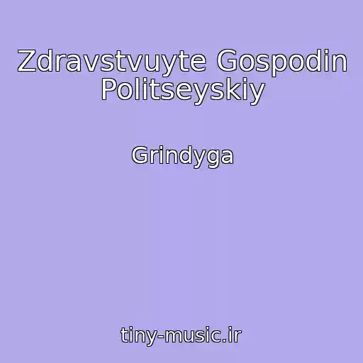 کاور آهنگ Zdravstvuyte Gospodin Politseyskiy از Grindyga