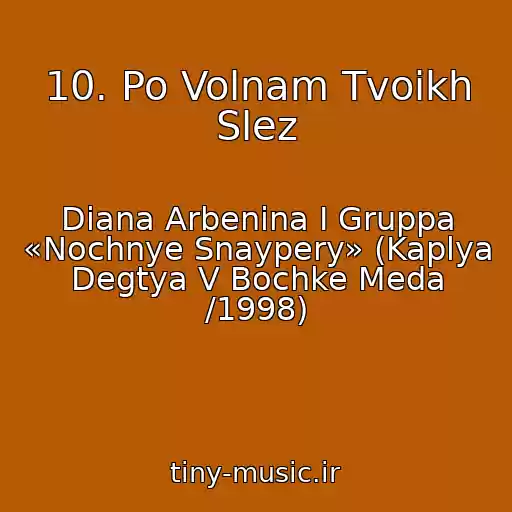 کاور آهنگ 10. Po Volnam Tvoikh Slez از Diana Arbenina I Gruppa «Nochnye Snaypery» (Kaplya Degtya V Bochke Meda /1998)