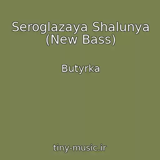 کاور آهنگ Seroglazaya Shalunya (New Bass) از Butyrka