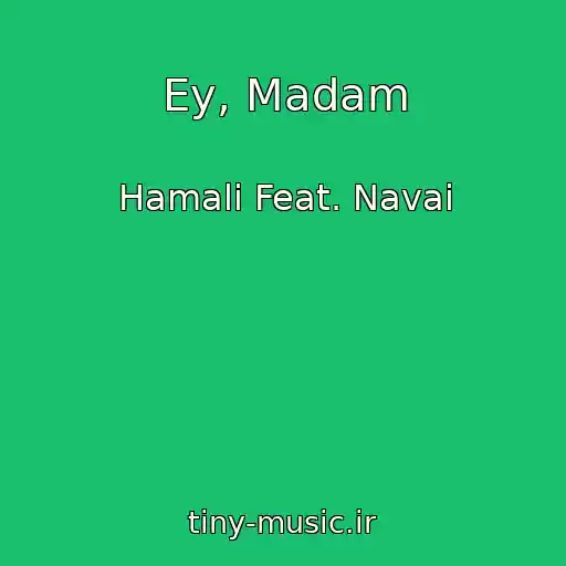 کاور آهنگ Ey, Madam از Hamali Feat. Navai