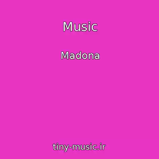 کاور آهنگ Music از Madona