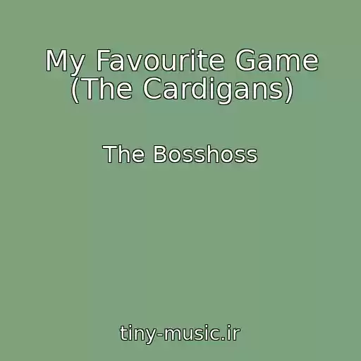 کاور آهنگ My Favourite Game (The Cardigans) از The Bosshoss