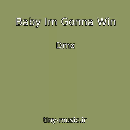 کاور آهنگ Baby Im Gonna Win از Dmx