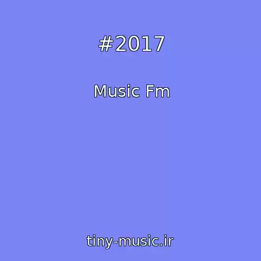 کاور آهنگ #2017 از Music Fm