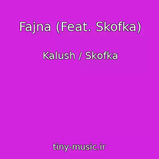 کاور آهنگ Fajna (Feat. Skofka) از Kalush / Skofka