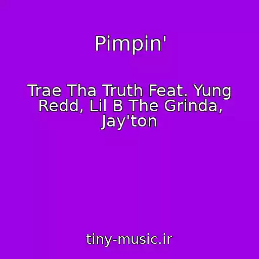 کاور آهنگ Pimpin' از Trae Tha Truth Feat. Yung Redd, Lil B The Grinda, Jay'ton