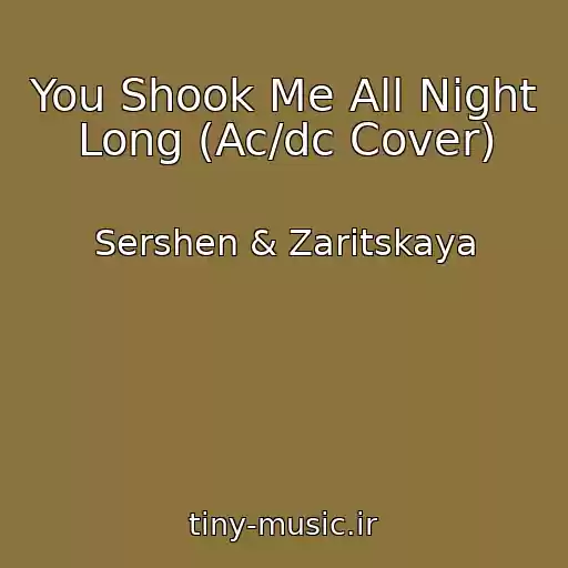 کاور آهنگ You Shook Me All Night Long (Ac/dc Cover) از Sershen & Zaritskaya