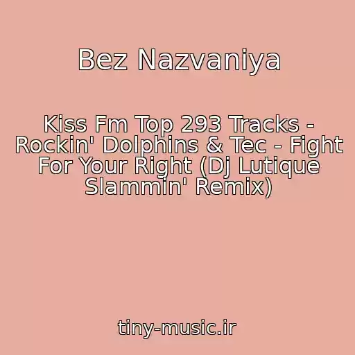 کاور آهنگ Bez Nazvaniya از Kiss Fm Top 293 Tracks - Rockin' Dolphins & Tec - Fight For Your Right (Dj Lutique Slammin' Remix)