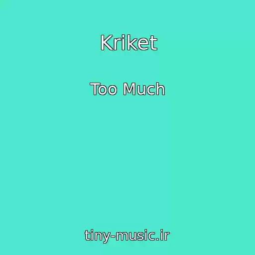 کاور آهنگ Kriket از Too Much