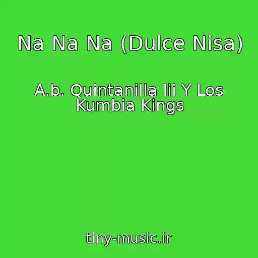 کاور آهنگ Na Na Na (Dulce Nisa) از A.b. Quintanilla Iii Y Los Kumbia Kings