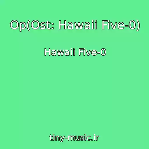 کاور آهنگ Op(Ost: Hawaii Five-0) از Hawaii Five-0