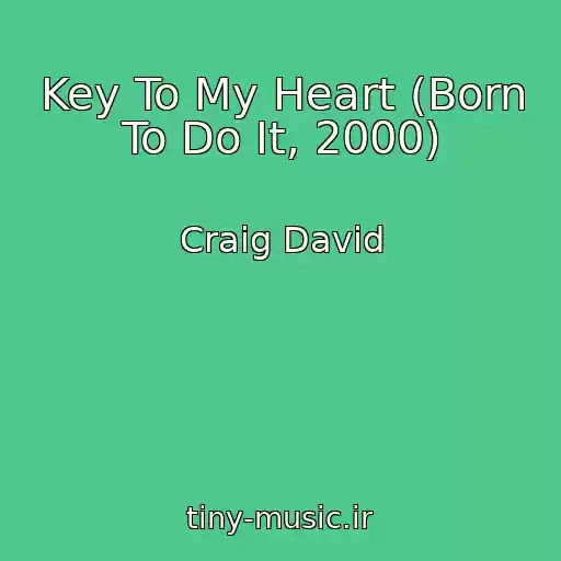 کاور آهنگ Key To My Heart (Born To Do It, 2000) از Craig David