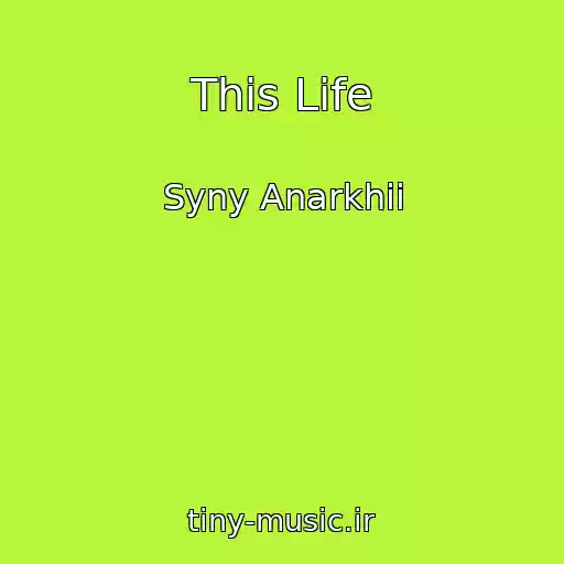 کاور آهنگ This Life از Syny Anarkhii