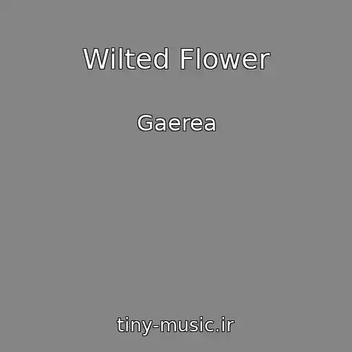 کاور آهنگ Wilted Flower از Gaerea
