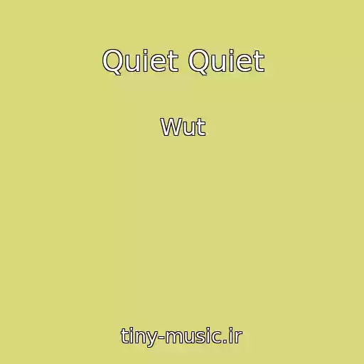 کاور آهنگ Quiet Quiet از Wut