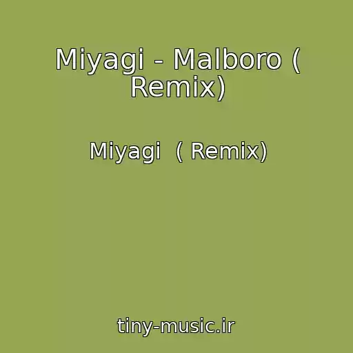 کاور آهنگ Miyagi - Malboro ( Remix) از Miyagi  ( Remix)