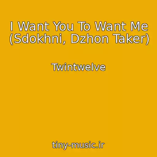 کاور آهنگ I Want You To Want Me (Sdokhni, Dzhon Taker) از Twintwelve