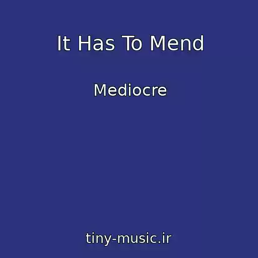 کاور آهنگ It Has To Mend از Mediocre