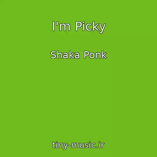 کاور آهنگ I'm Picky از Shaka Ponk