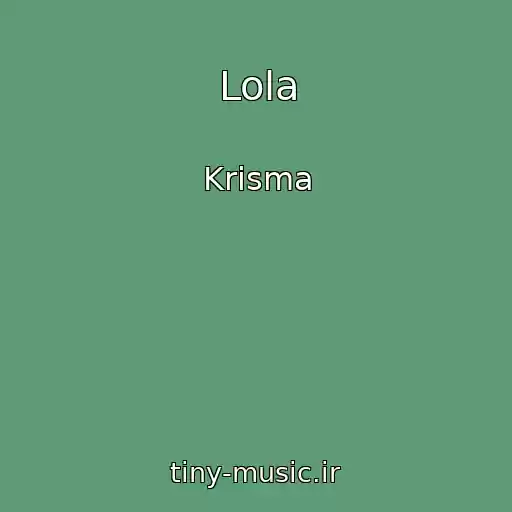 کاور آهنگ Lola از Krisma