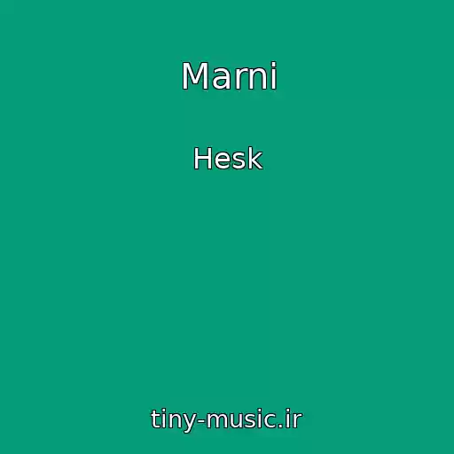 کاور آهنگ Marni از Hesk