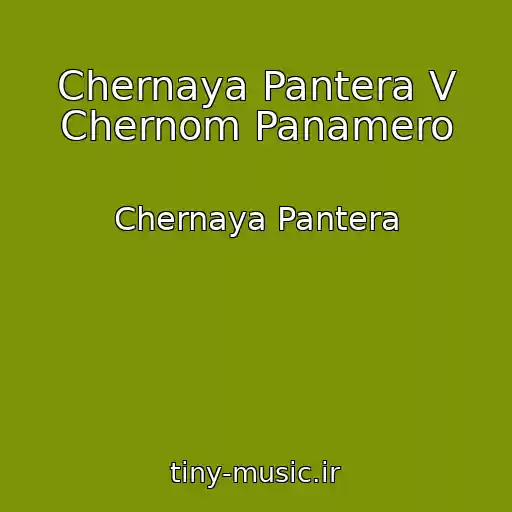 کاور آهنگ Chernaya Pantera V Chernom Panamero از Chernaya Pantera