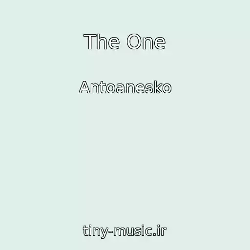 کاور آهنگ The One از Antoanesko