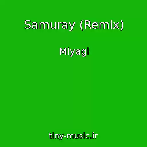 کاور آهنگ Samuray (Remix) از Miyagi