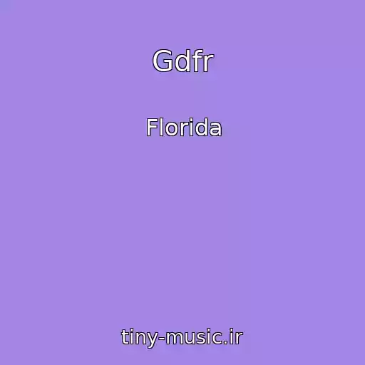 کاور آهنگ Gdfr از Florida