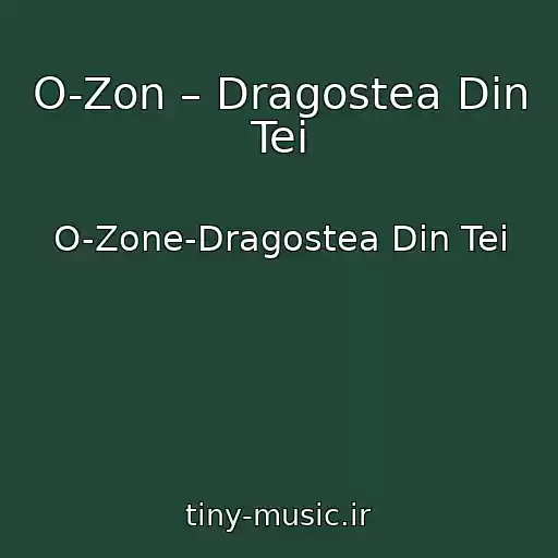 کاور آهنگ O-Zon – Dragostea Din Tei از O-Zone-Dragostea Din Tei