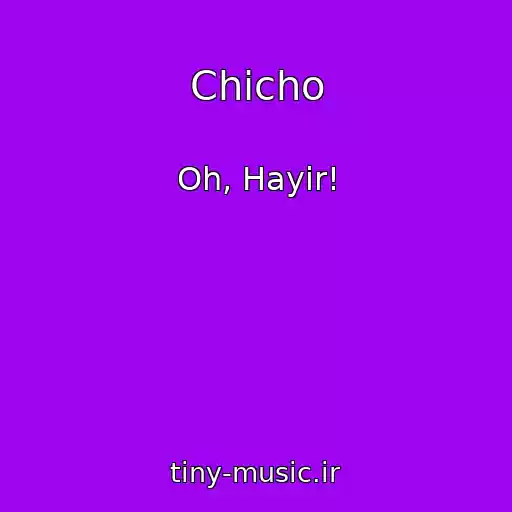 کاور آهنگ Chicho از Oh, Hayir!