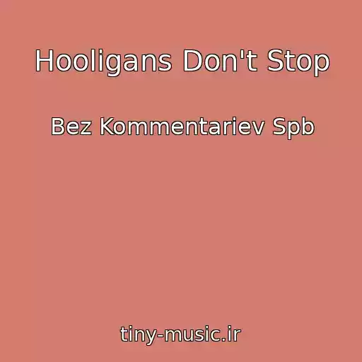کاور آهنگ Hooligans Don't Stop از Bez Kommentariev Spb