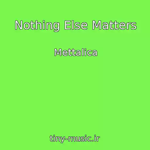 کاور آهنگ Nothing Else Matters از Mettalica