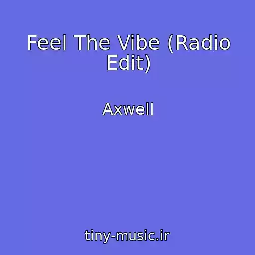 کاور آهنگ Feel The Vibe (Radio Edit) از Axwell