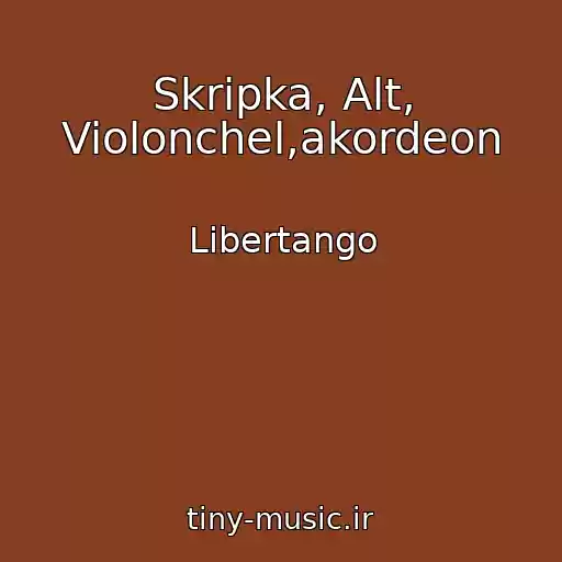 کاور آهنگ Skripka, Alt, Violonchel,akordeon از Libertango