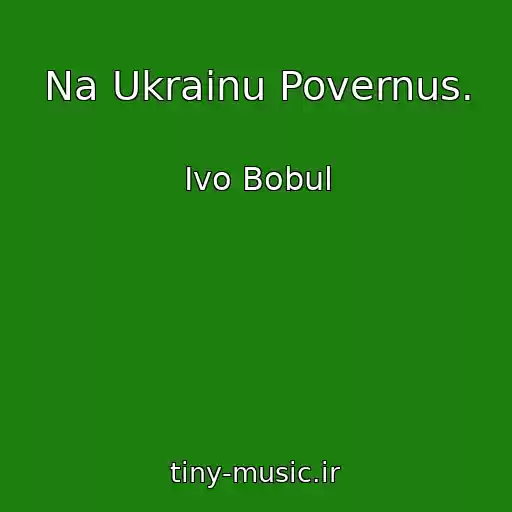 کاور آهنگ Na Ukrainu Povernus. از Ivo Bobul