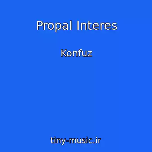 کاور آهنگ Propal Interes از Konfuz