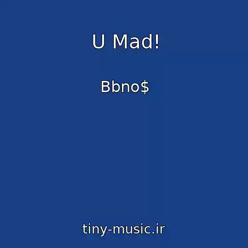 کاور آهنگ U Mad! از Bbno$