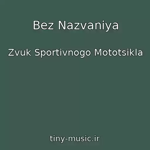 کاور آهنگ Bez Nazvaniya از Zvuk Sportivnogo Mototsikla