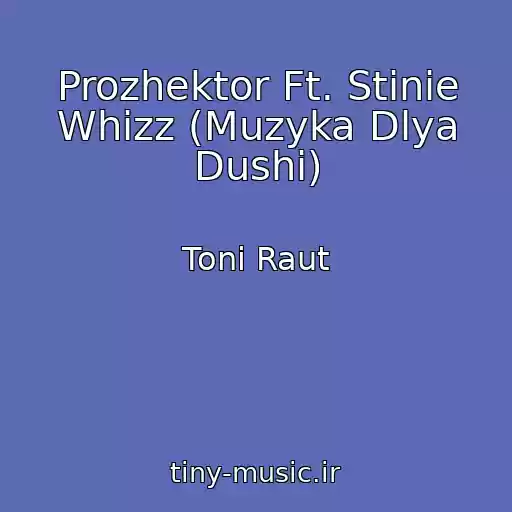 کاور آهنگ Prozhektor Ft. Stinie Whizz (Muzyka Dlya Dushi) از Toni Raut