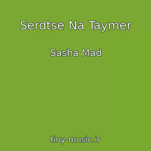 کاور آهنگ Serdtse Na Taymer از Sasha Mad