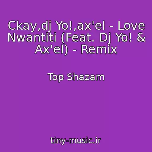 کاور آهنگ Ckay,dj Yo!,ax'el - Love Nwantiti (Feat. Dj Yo! & Ax'el) - Remix از Top Shazam