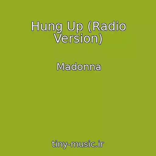 کاور آهنگ Hung Up (Radio Version) از Madonna