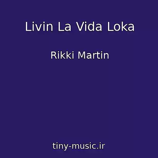 کاور آهنگ Livin La Vida Loka از Rikki Martin