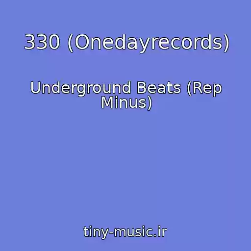 کاور آهنگ 330 (Onedayrecords) از Underground Beats (Rep Minus)