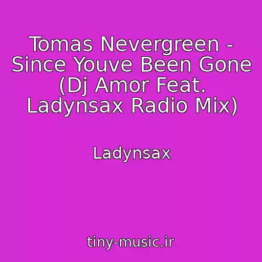 کاور آهنگ Tomas Nevergreen - Since Youve Been Gone (Dj Amor Feat. Ladynsax Radio Mix) از Ladynsax