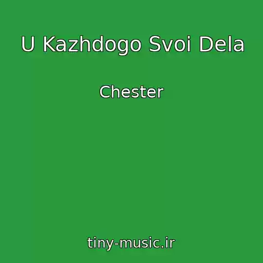 کاور آهنگ U Kazhdogo Svoi Dela از Chester