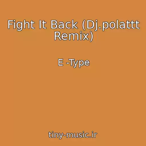 کاور آهنگ Fight It Back (Dj.polattt Remix) از E -Type
