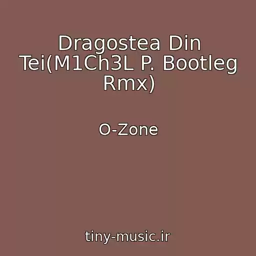 کاور آهنگ Dragostea Din Tei(M1Ch3L P. Bootleg Rmx) از O-Zone