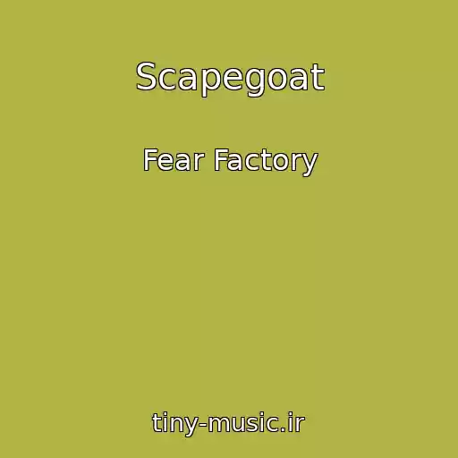 کاور آهنگ Scapegoat از Fear Factory